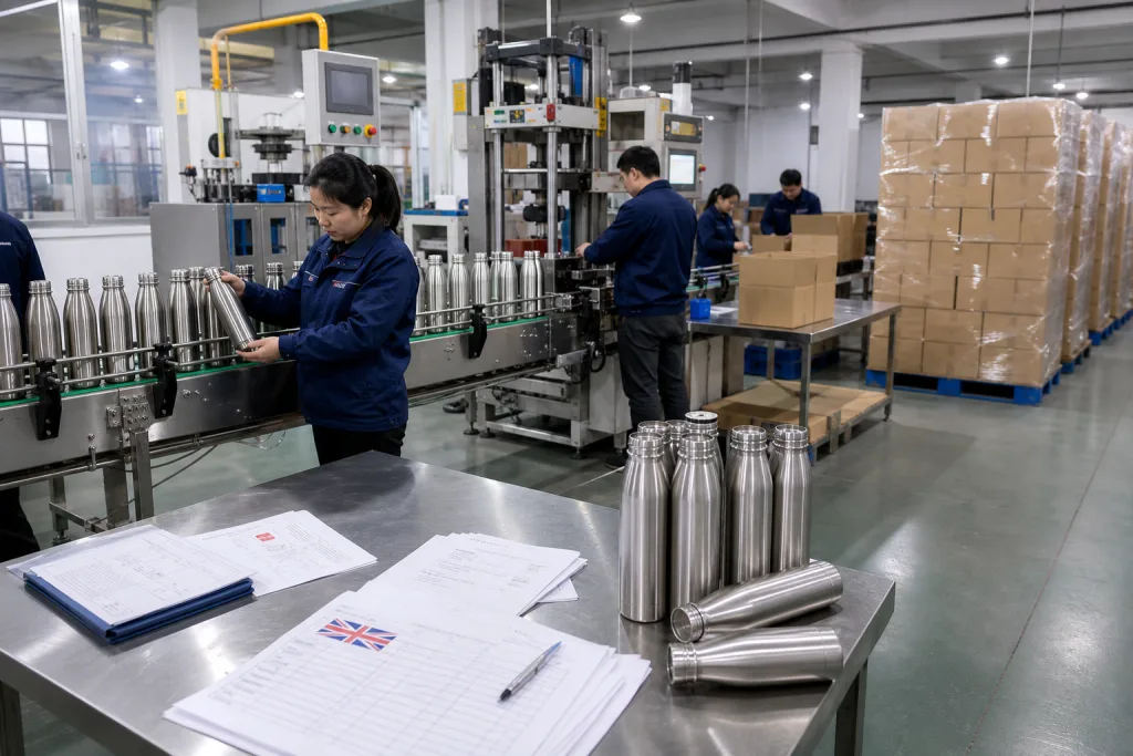 Custom Water Bottles UK: Spec-by-Spec Buyer Guide for Imports