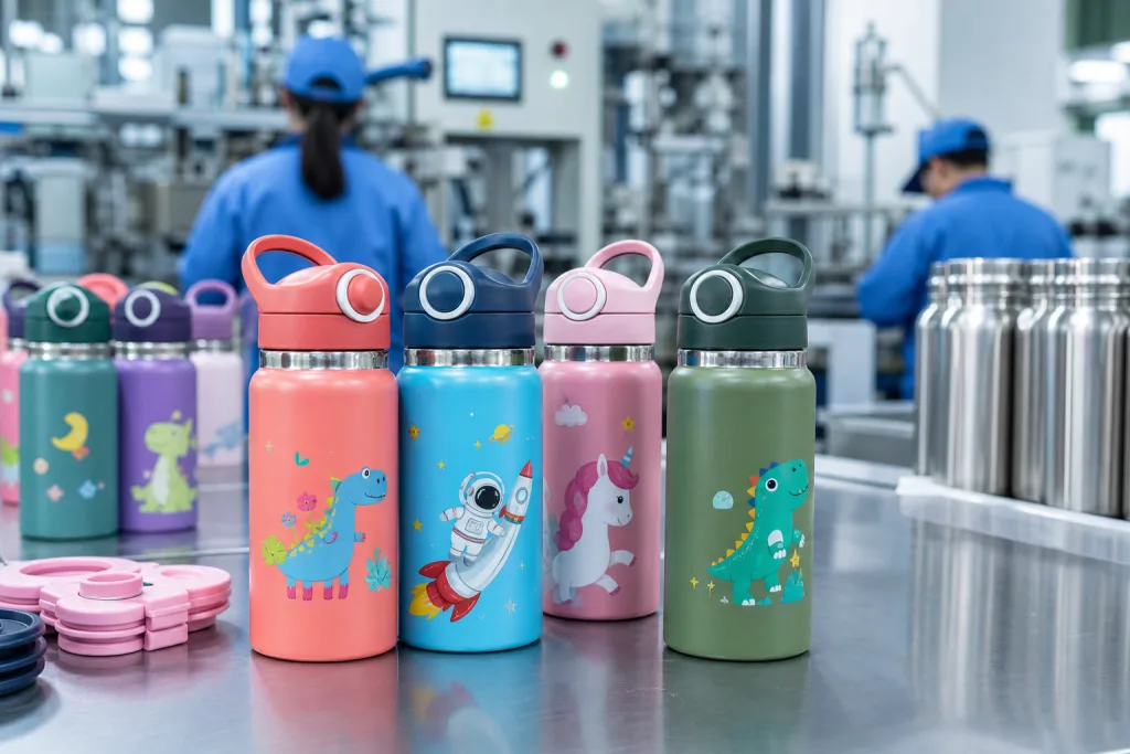 Customized Kids Water Bottle Buyer Guide for Schools and Importers