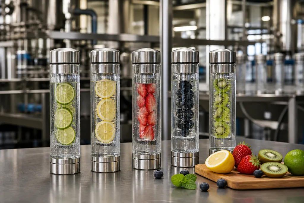 Distributor Fruit Infuser Bottle Sourcing Guide: QC Failure Modes