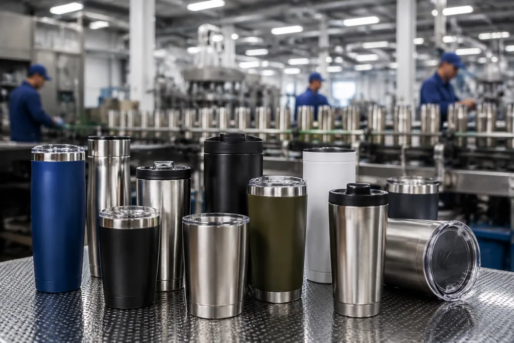 Factory Travel Tumbler Buyer Guide for Bulk Coffee Programs