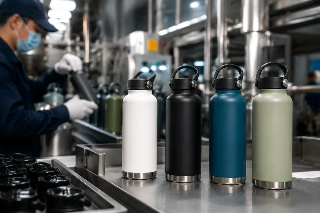 Factory Water Bottle Buyer Guide for Custom Orders and QC