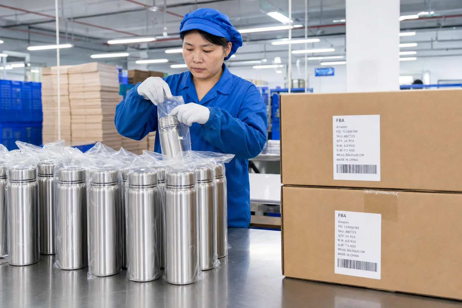 Amazon FBA-ready drinkware: a seller's prep checklist