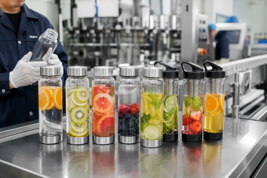 Fruit Infuser Bottle Distributors: Sourcing Guide for Custom Orders