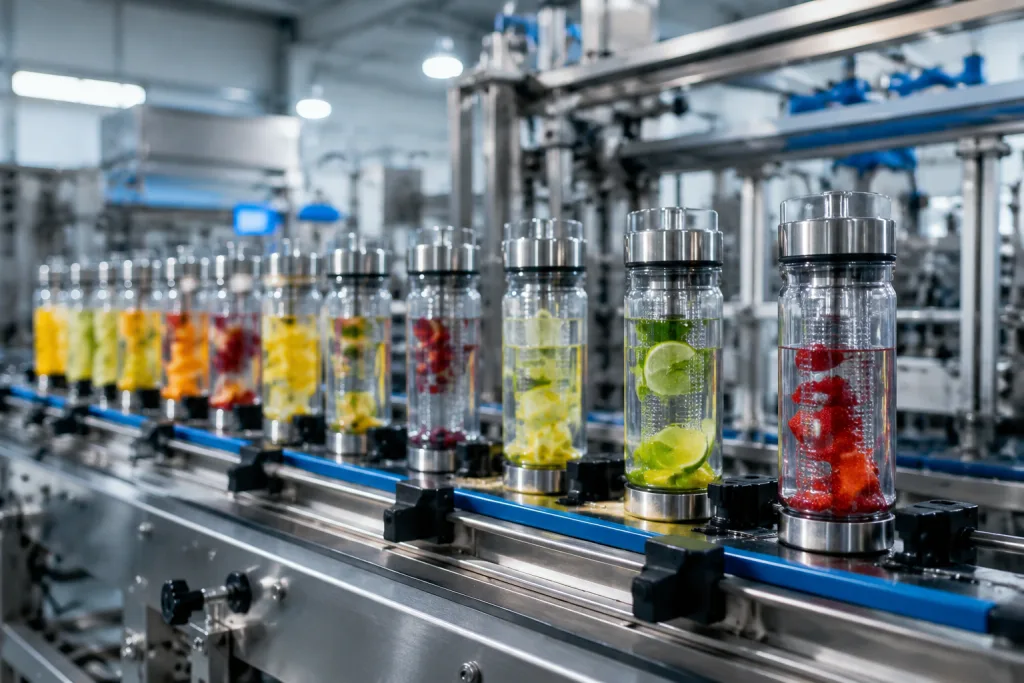 Fruit Infuser Bottle Factory Guide for Custom Bulk Orders