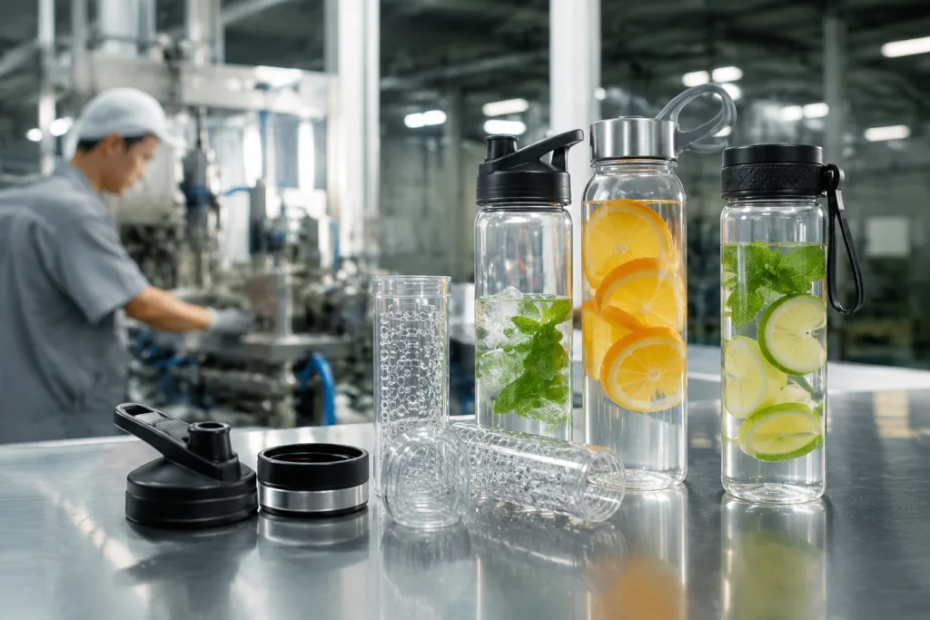 Fruit Infuser Bottle Manufacturer Guide for Custom Bulk Orders