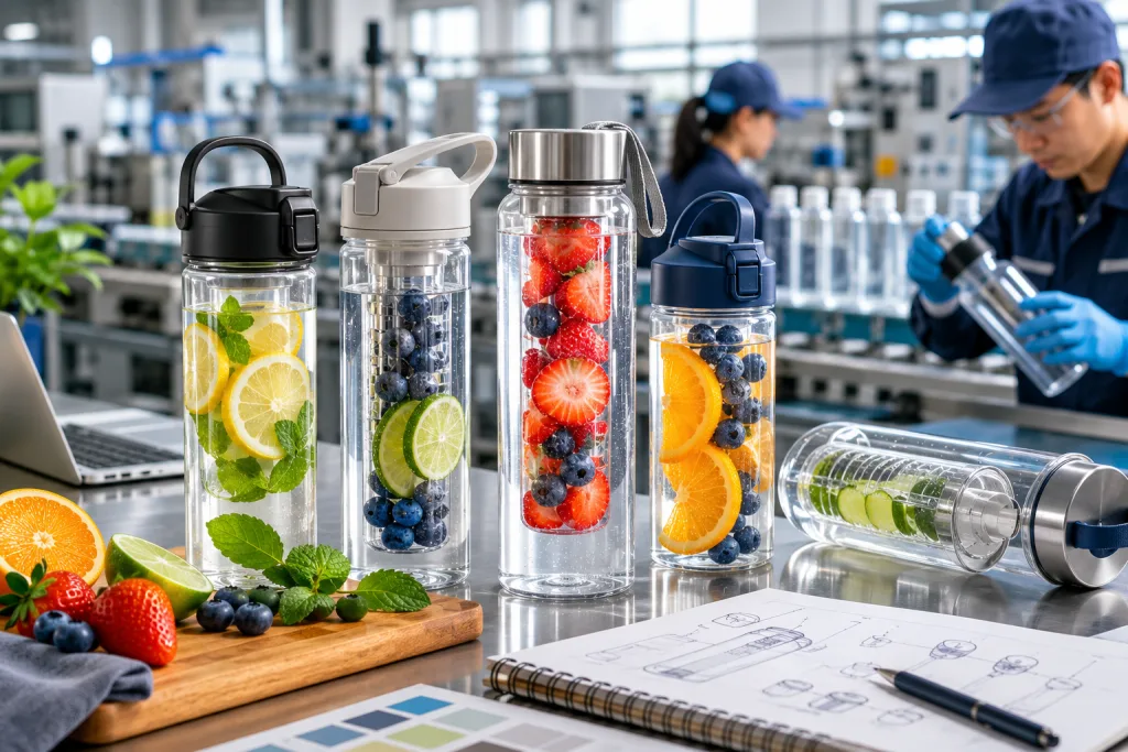 Fruit Infuser Bottle Vendors: How to Source the Right Factory