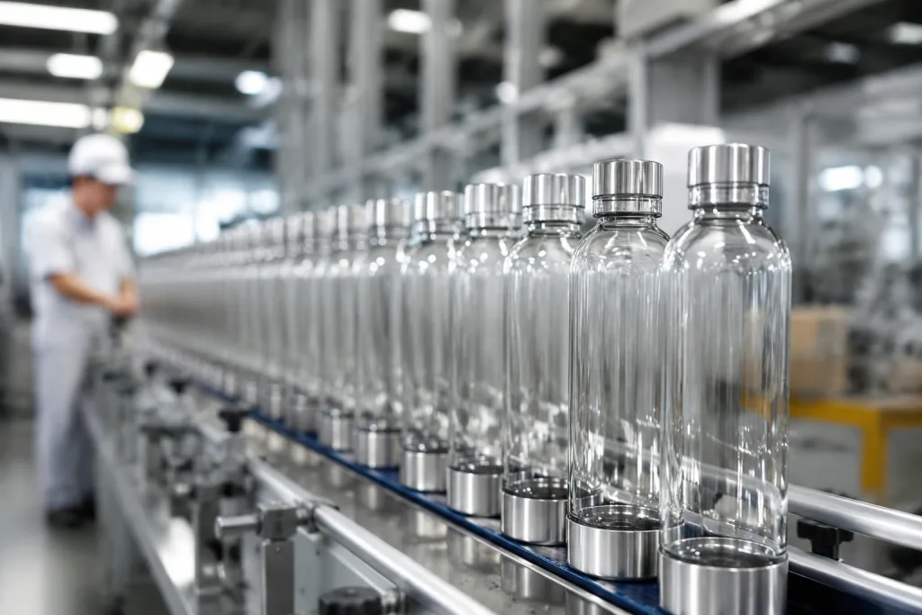 Glass Water Bottles Bulk: Custom Glass Bottle Spec Guide