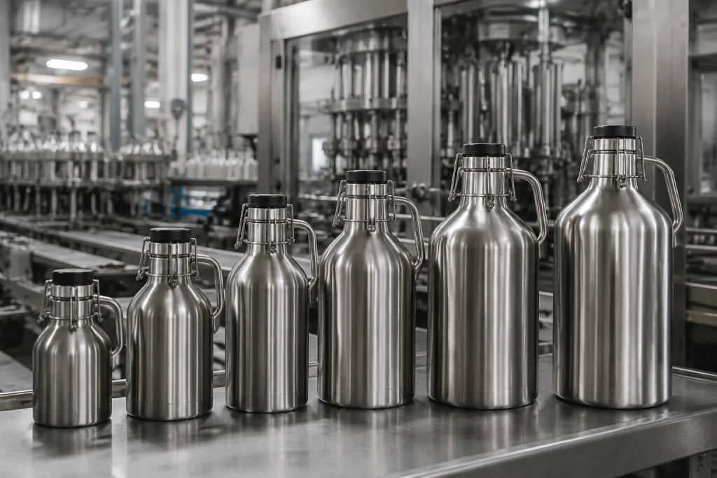 Growler Bottle Supplier Guide for Serious B2B Drinkware Buyers