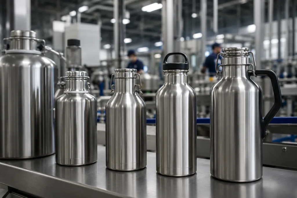 Growler Bottle Suppliers: How B2B Buyers Spec and QC Orders