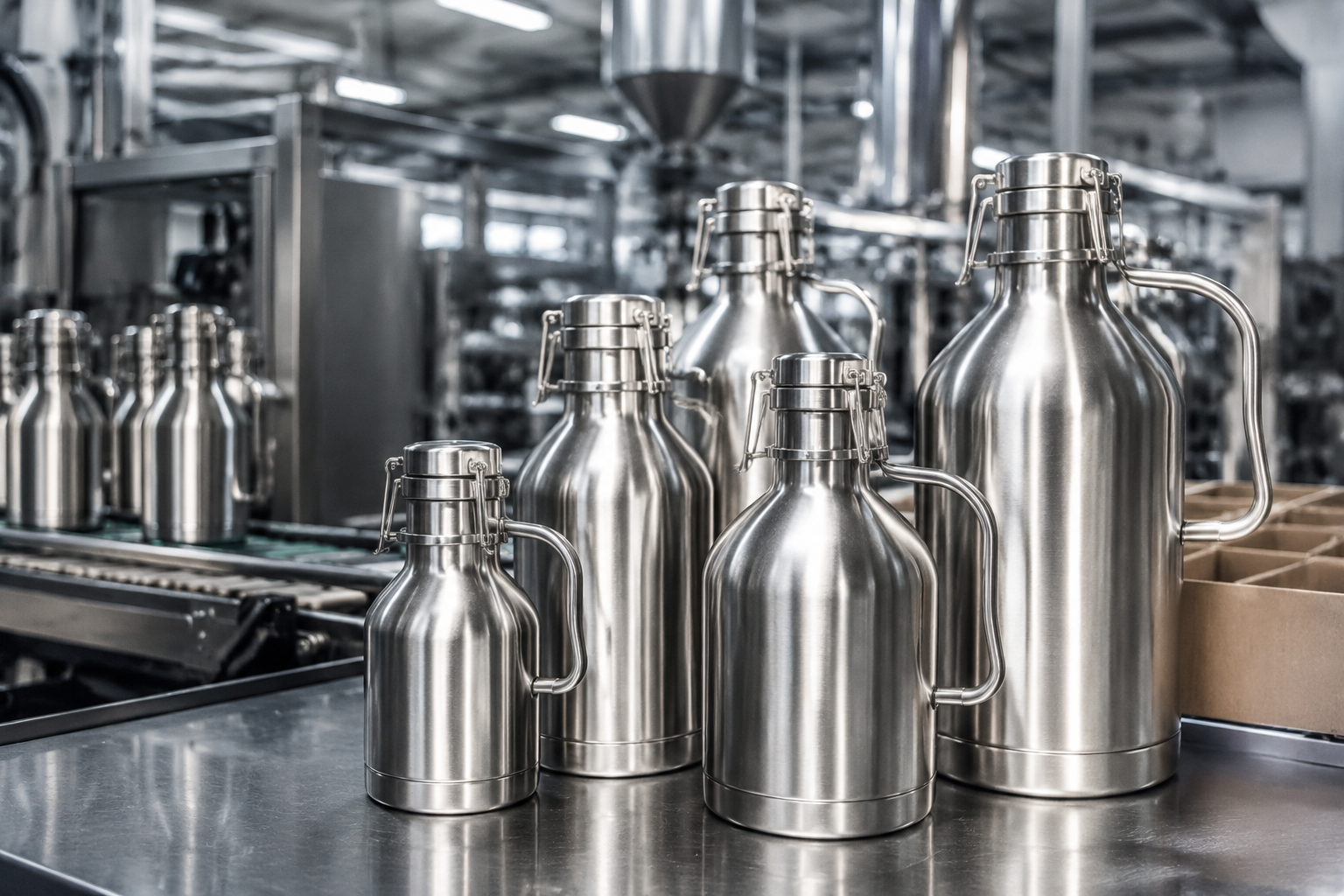 Growler Bottle Vendor Guide for Reliable Custom Drinkware Buying