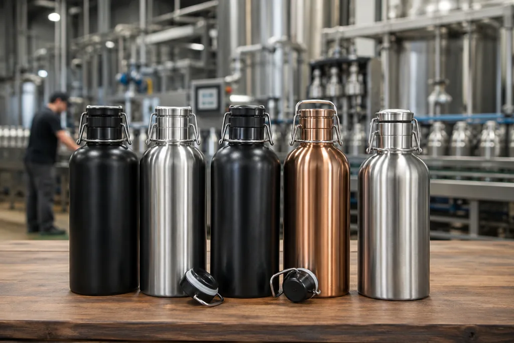 Growler Bottle Wholesale: Buyer Framework for Cost, MOQ, Quality