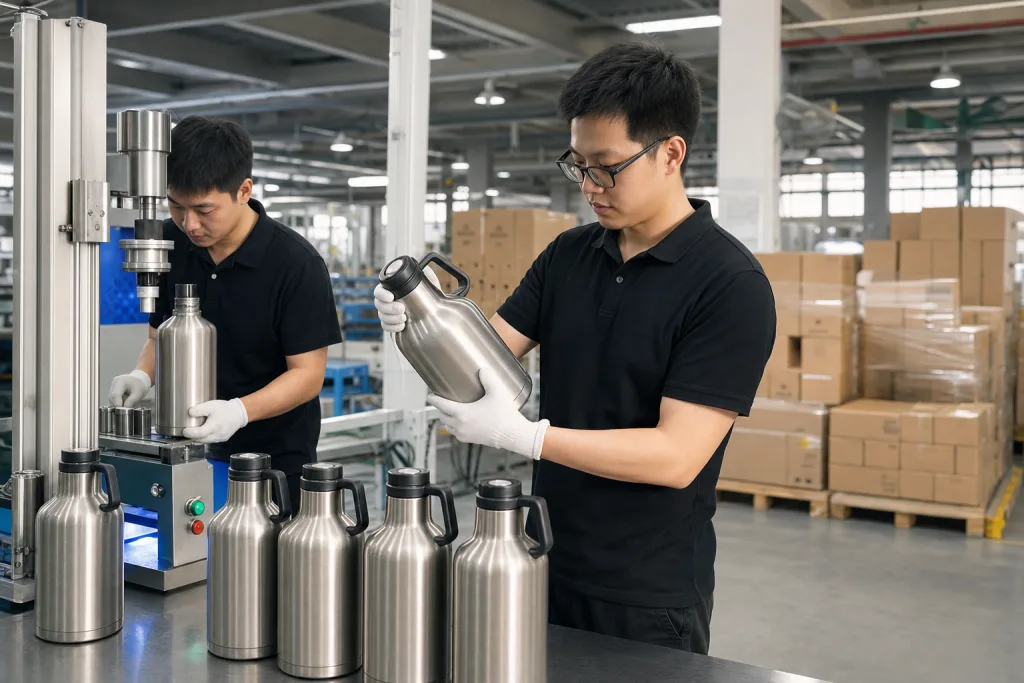 Growler Vendors: How to Spec Custom Drinkware Without QC Failures