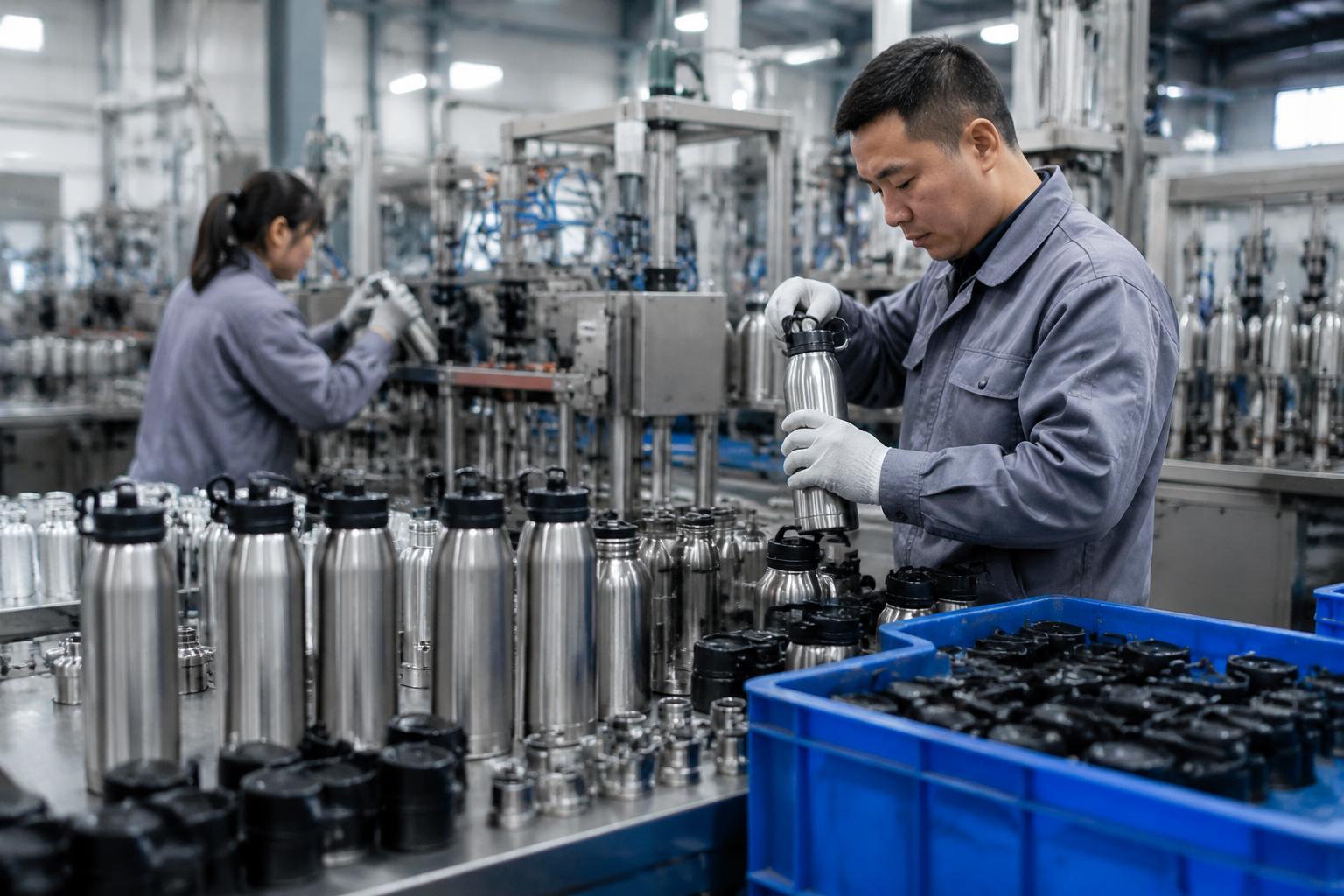 Gym Water Bottle Factory Guide for Custom Sports Bottle Buyers