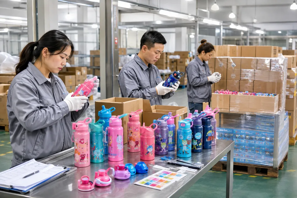 Kids Water Bottle Vendor Guide: Failure Modes to Spec Out