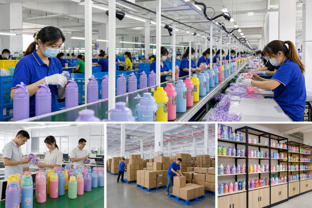 Kids Water Bottle Wholesale Guide for School and Import Buyers