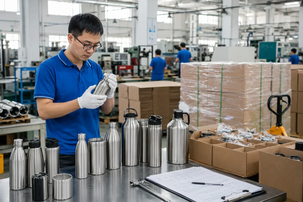 Make Water Bottles Wholesale Without Costly QC Failures