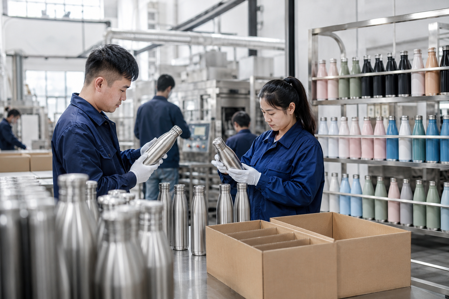 Manufacturer double walled bottle buyer guide for B2B sourcing