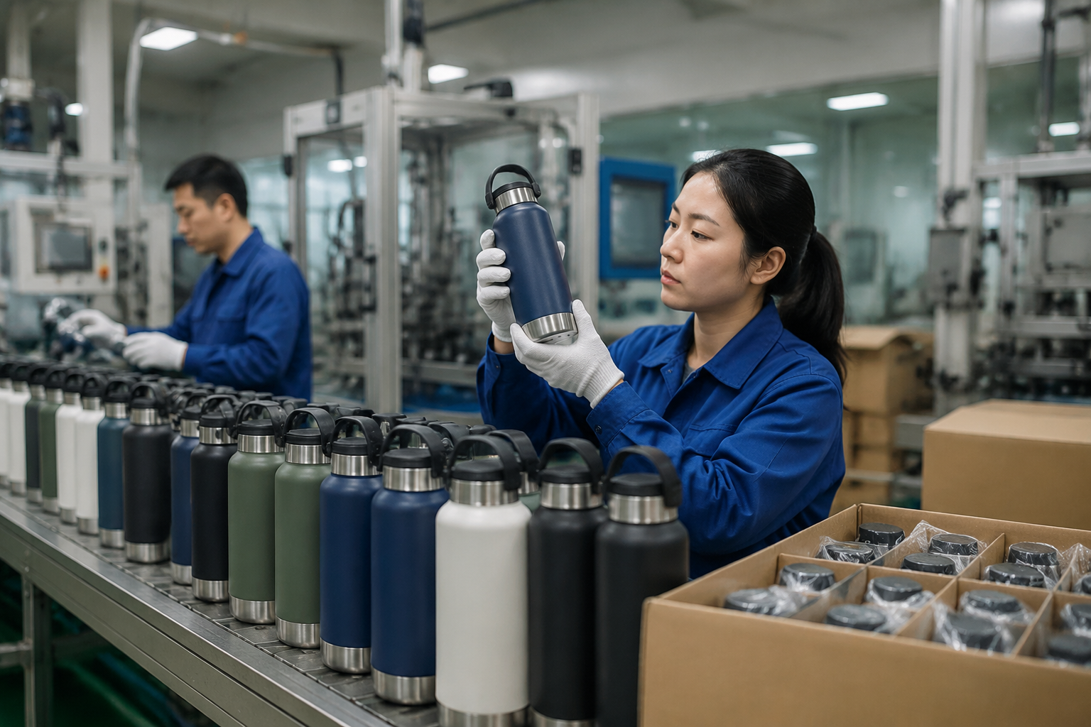 Manufacturer stainless steel bottle guide for custom thermos buyers