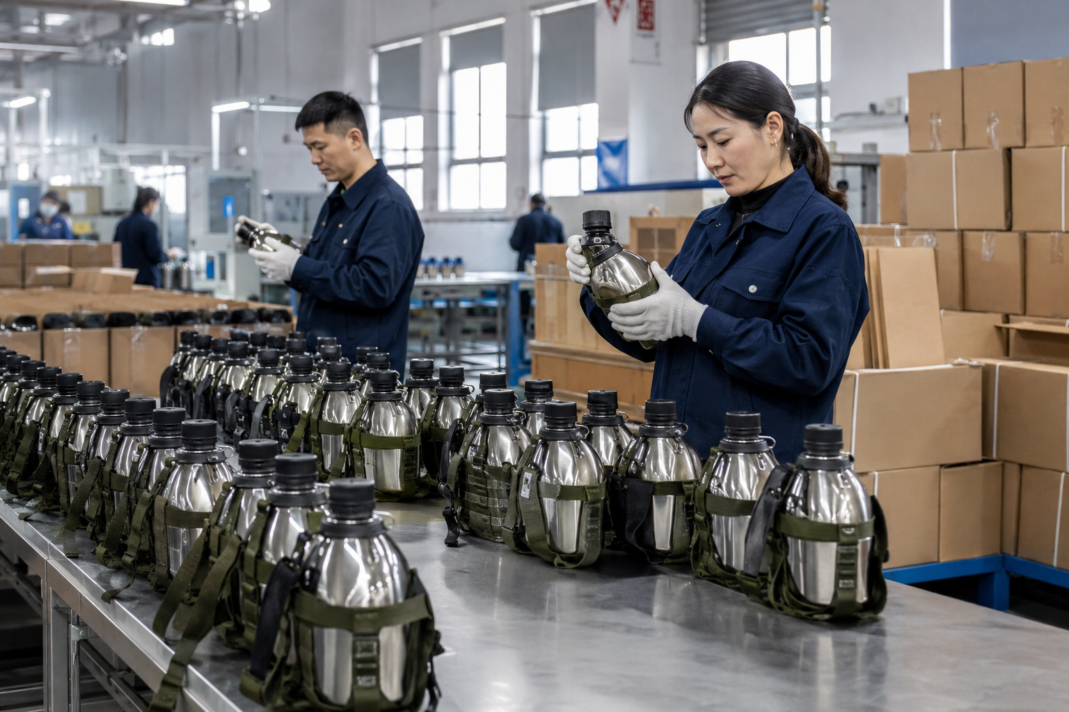 Military canteen customizable buyer guide for B2B drinkware orders