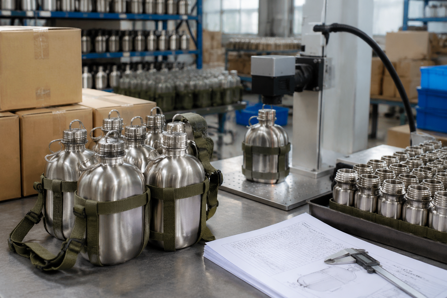 Military Canteen Promotional Buyer Guide for Custom Drinkware Programs