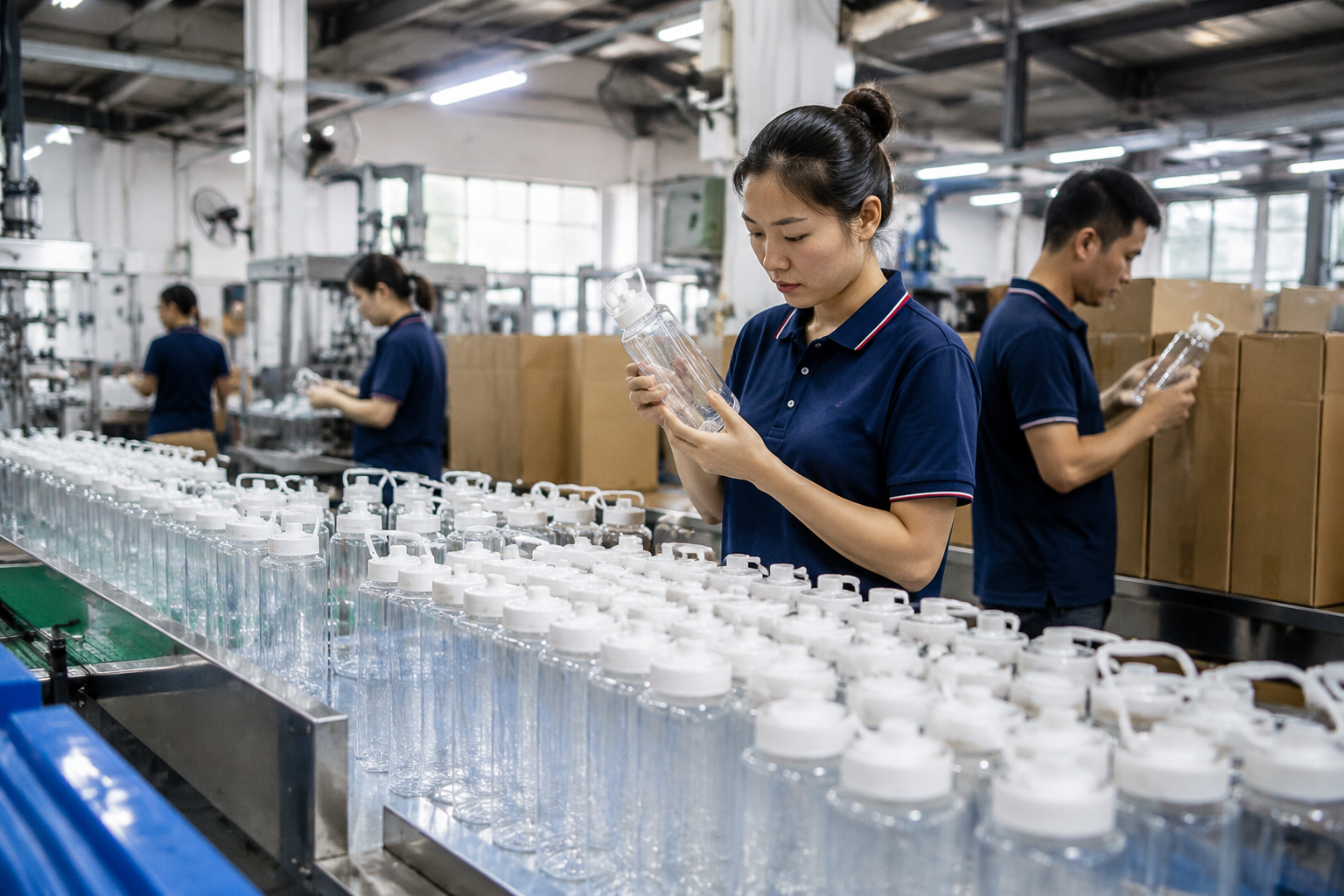 PC glass bottle factory buyer guide for custom canteen sourcing