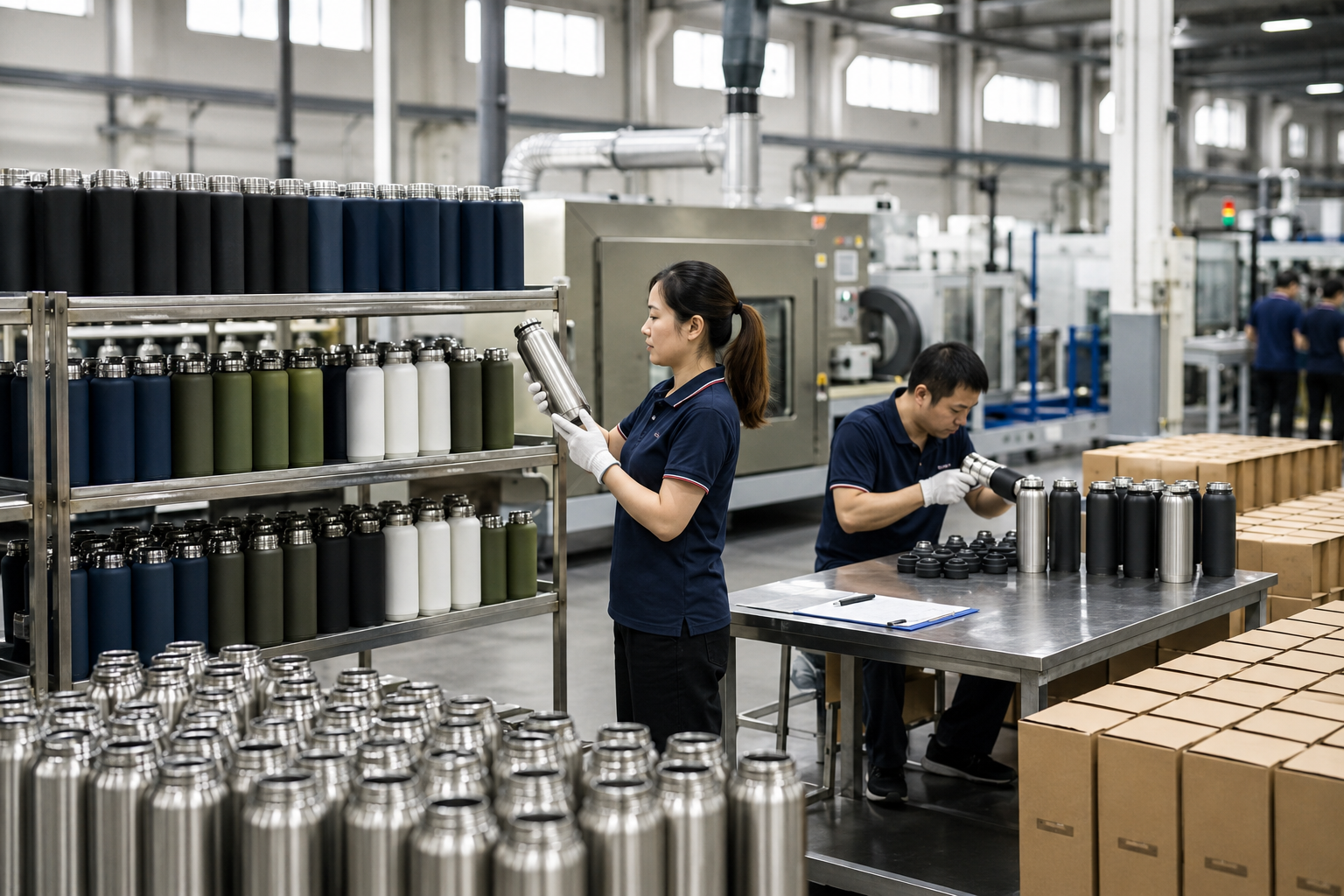 PC thermos bottle factory guide for custom stainless programs