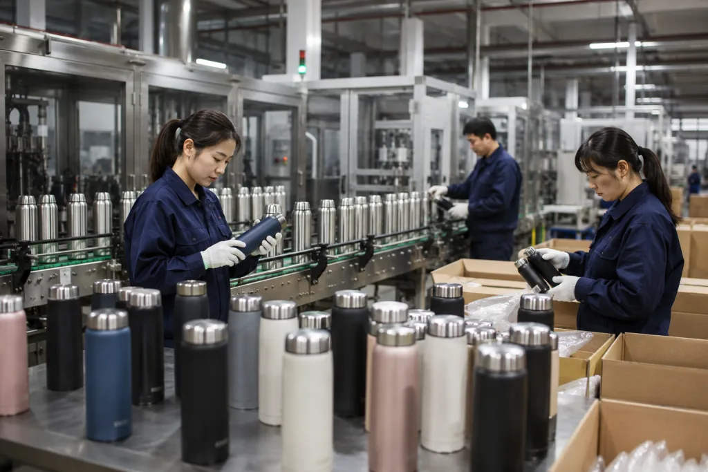 PC Vacuum Bottle Factory Guide: Custom Stainless Thermos QC