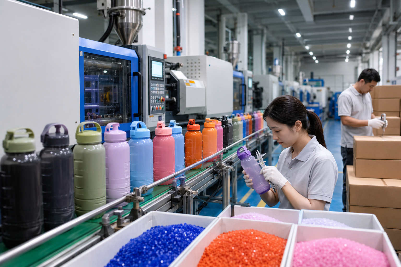 Polypropylene Bottle Custom Color Guide for B2B Drinkware Buyers