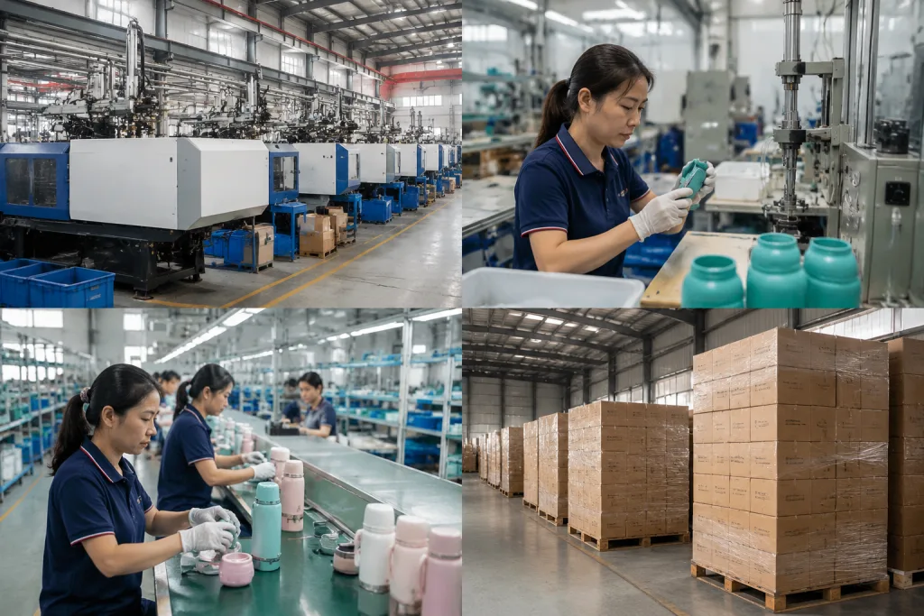 Polypropylene thermal bottle factory guide: QC failures buyers miss