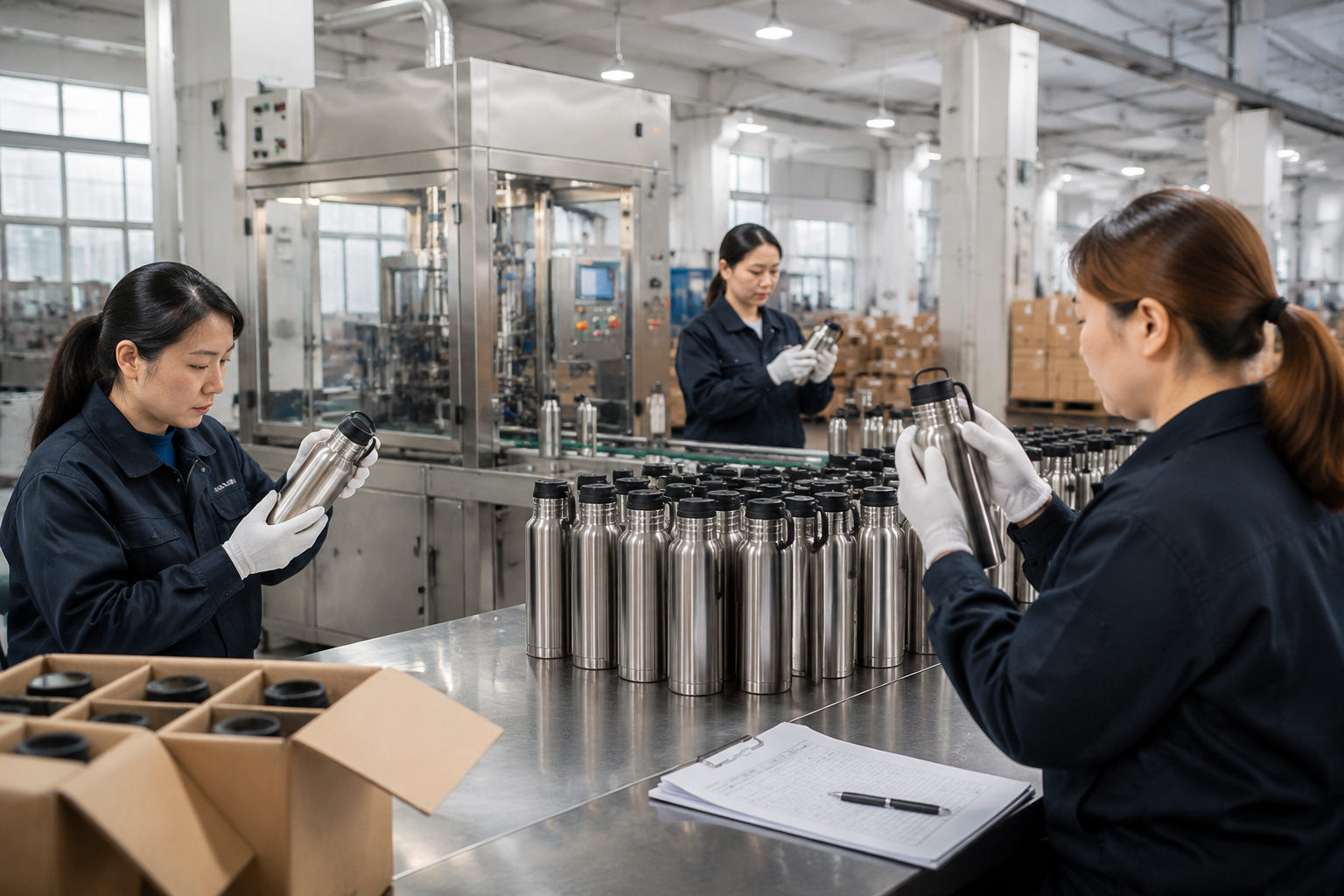 PP vacuum bottle factory guide for custom stainless thermos sourcing