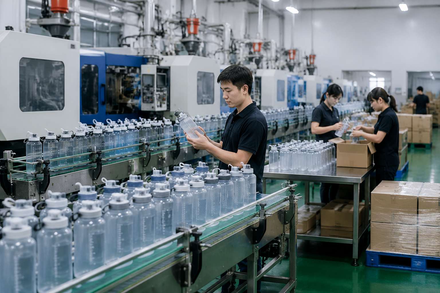 PP Water Bottle Factory Guide for B2B Custom Drinkware Buyers