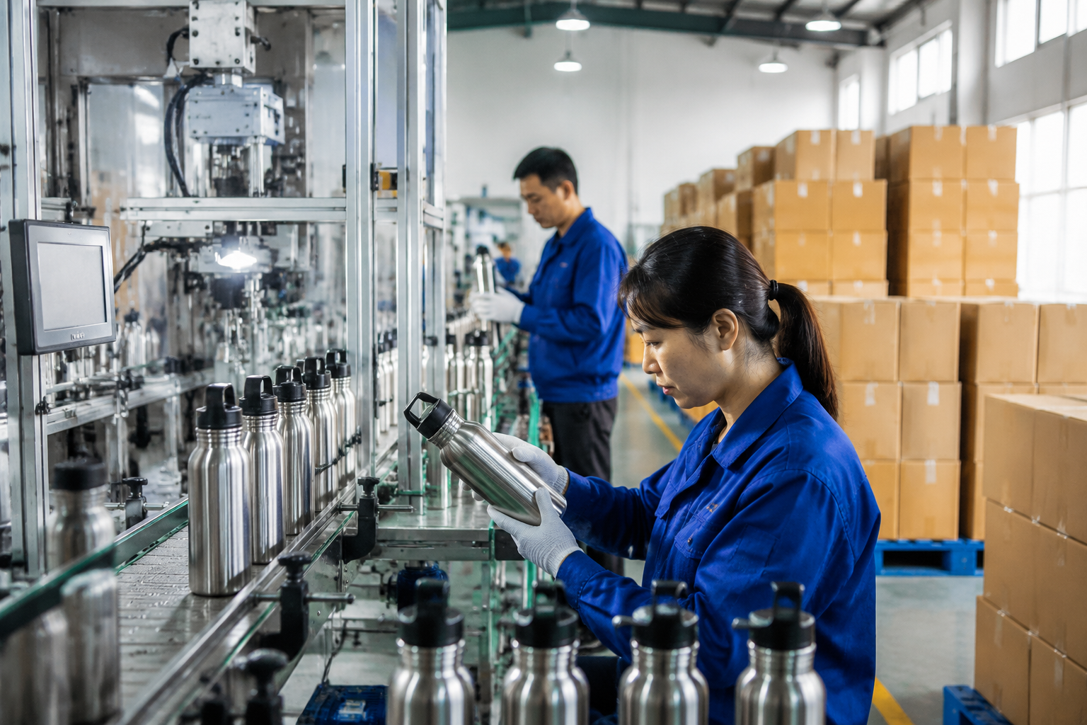 Private label drinkware Britain: factory sourcing guide