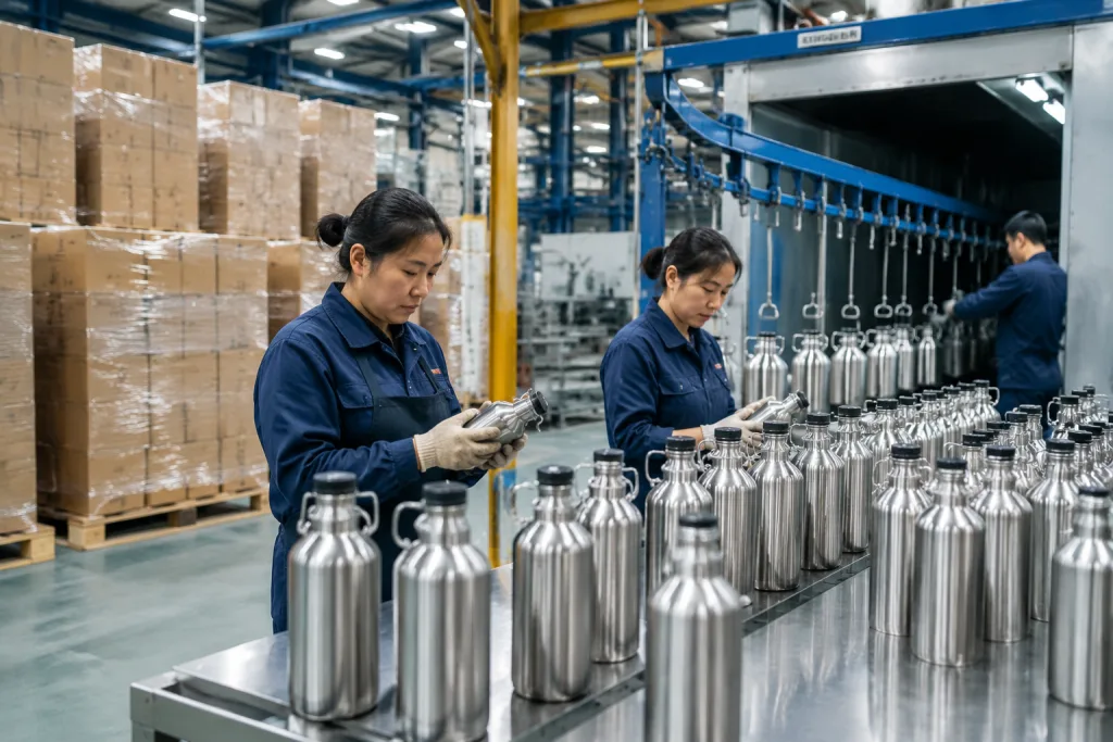 Private Label Growler Bottle Buyer Guide for B2B Drinkware