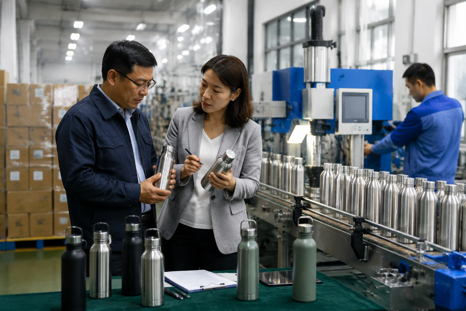 Reusable water bottle custom sourcing guide for B2B buyers