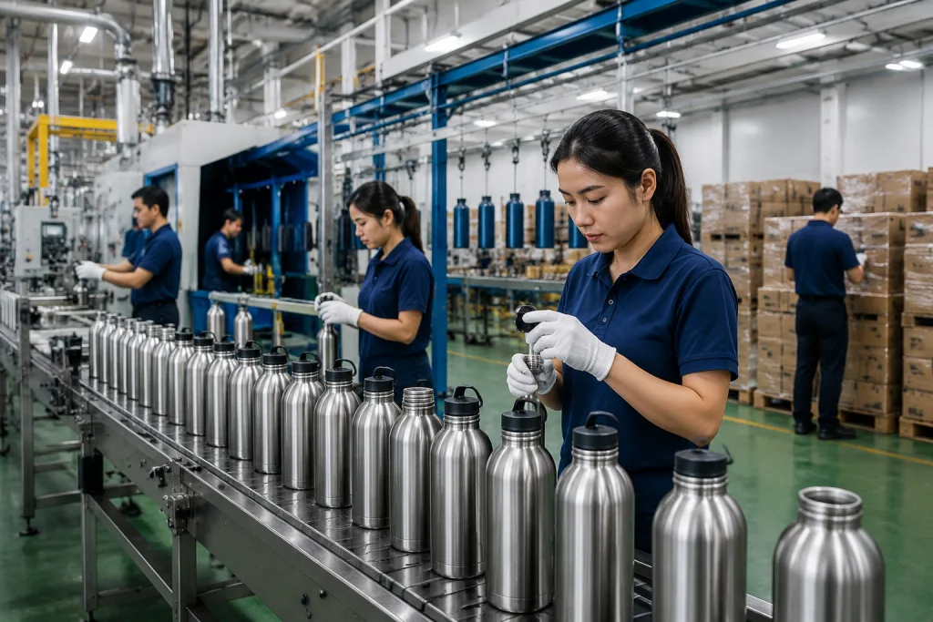 Reusable Water Bottle Factory Buyer Guide for B2B Drinkware Orders
