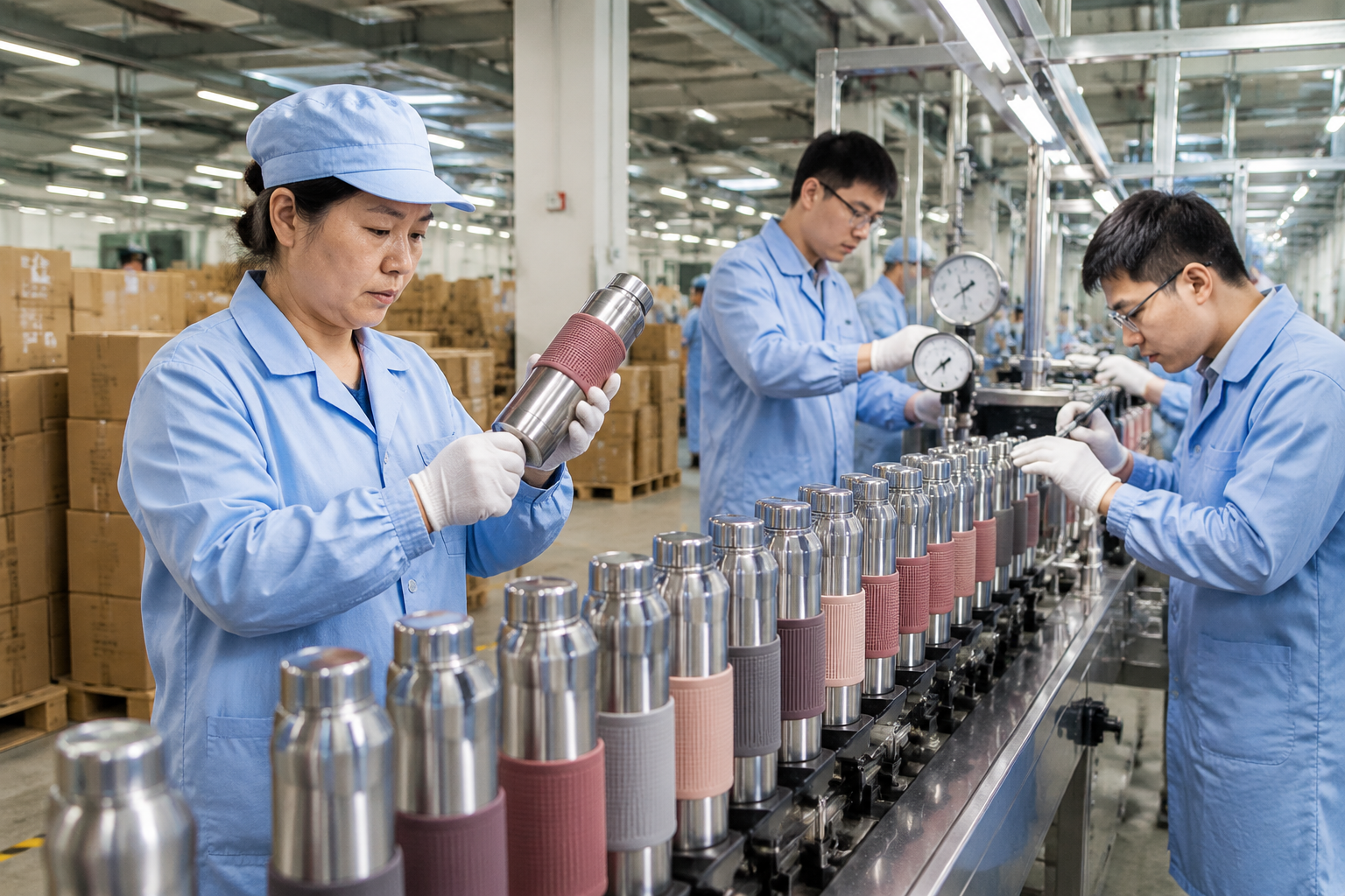 Silicone Vacuum Bottle Custom Guide for Stainless Thermos Buyers
