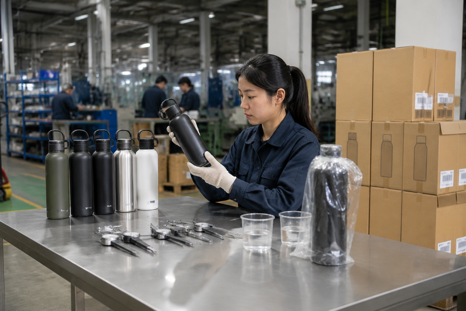 Sport bottle suppliers: QC walkthrough for a custom canteen order
