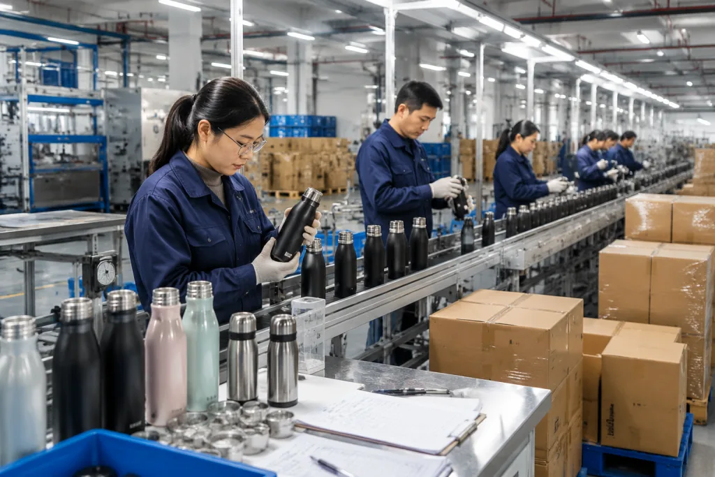 Stainless Drinkware Manufacturer Guide: RFQ to Bulk PO