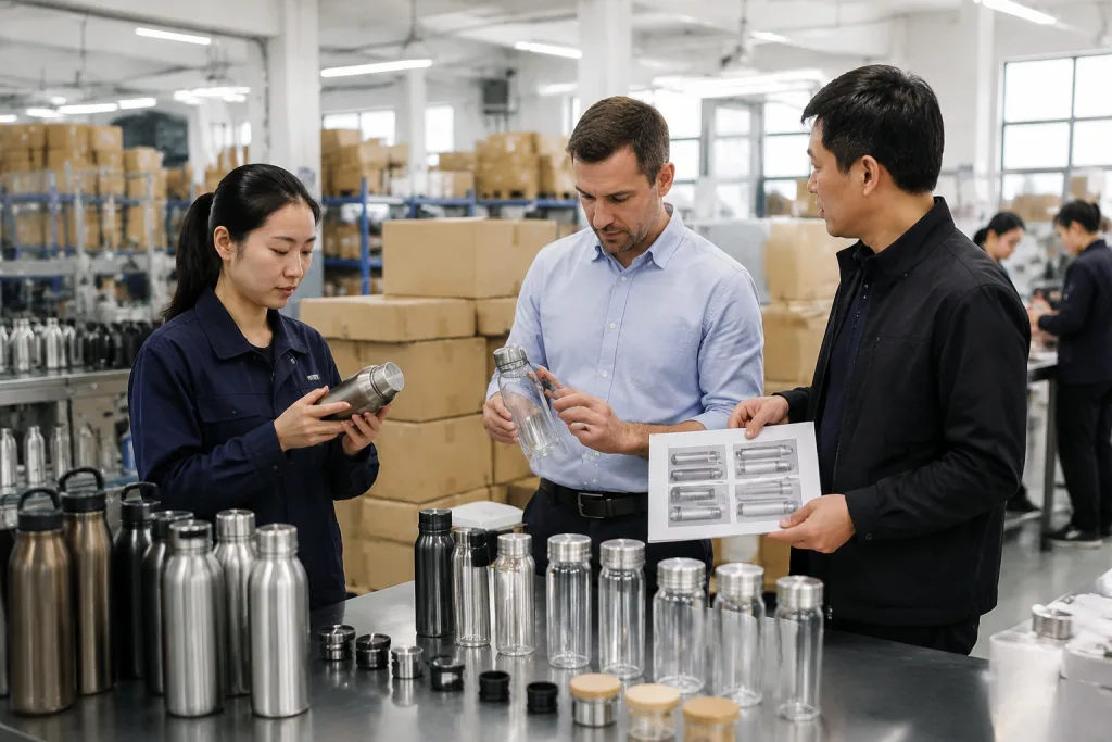 Stainless glass bottle custom sourcing: RFQ to bulk order guide