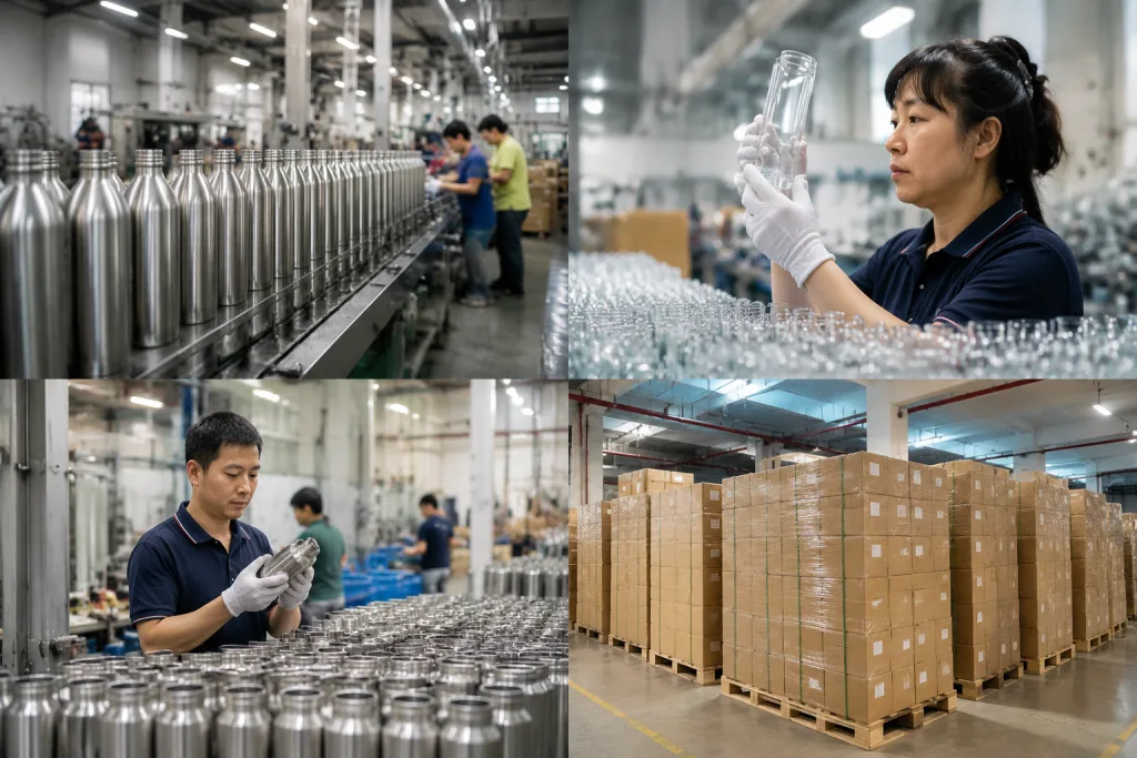 Stainless Glass Bottle Manufacturer Guide: How Buyers Decide