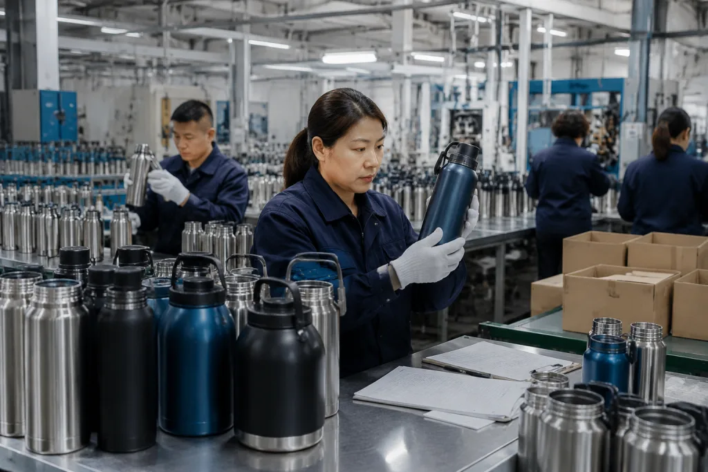 Stainless steel drinkware manufacturer: B2B spec comparison guide