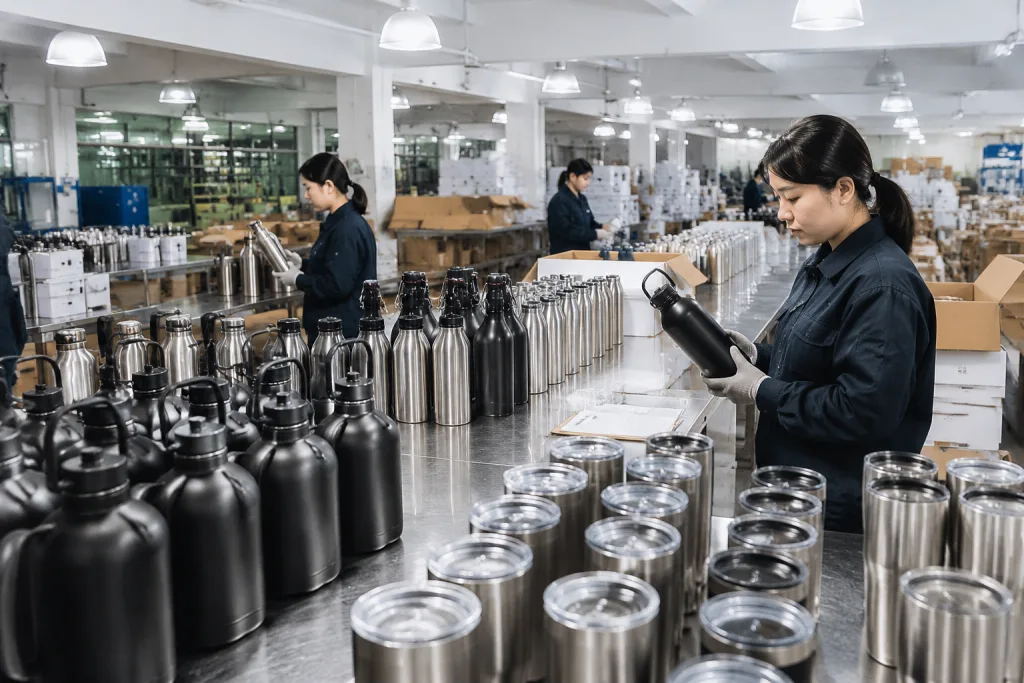 Stainless Steel Flask Bulk Sourcing: Canteen, Growler, Tumbler