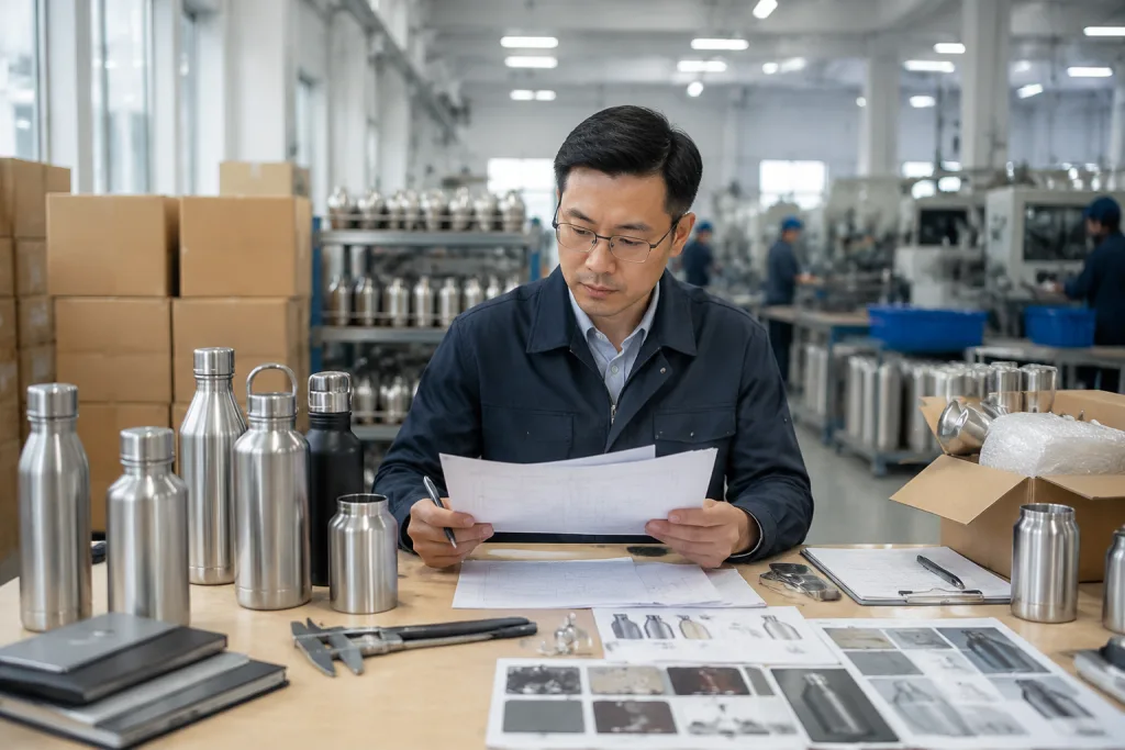 Stainless Steel Flask Distributor Guide: RFQ to Bulk PO