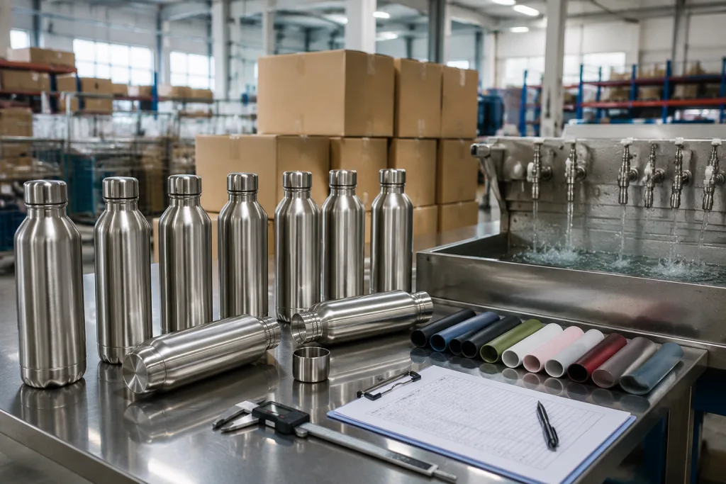 Stainless Steel Flask Promotional Buying Guide: Avoid QC Failures
