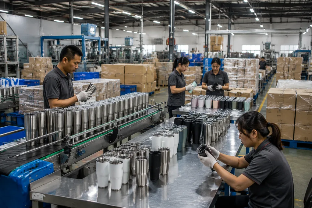 Stainless Steel Tumbler Factory Buyer Guide for B2B Drinkware