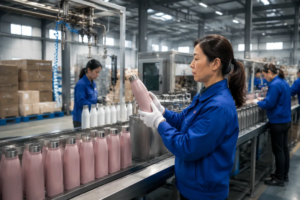 Stainless vacuum bottle manufacturer guide: avoid thermos QC failures