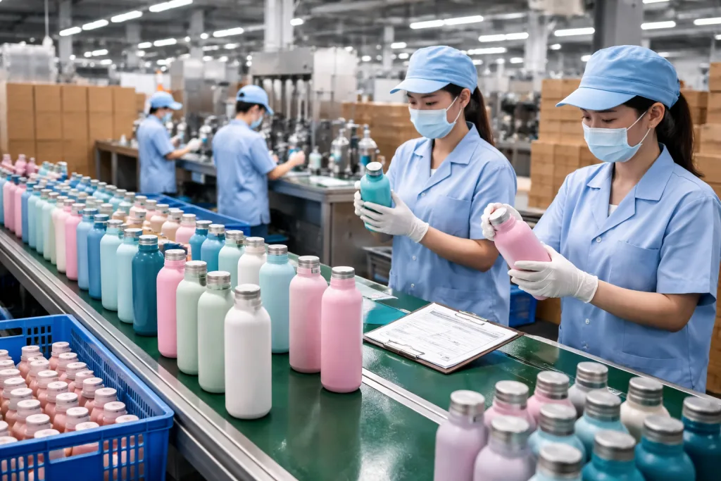Stainless water bottles factory guide: avoid costly QC failures