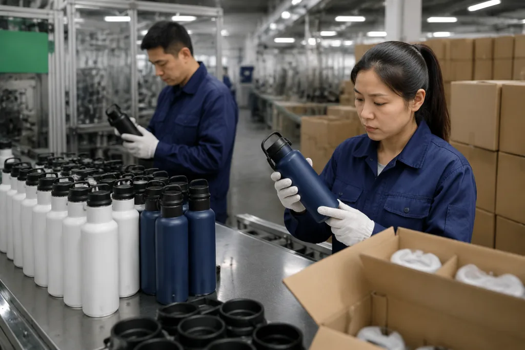 Supplier directory hydration bottle sourcing: buyer QC walkthrough