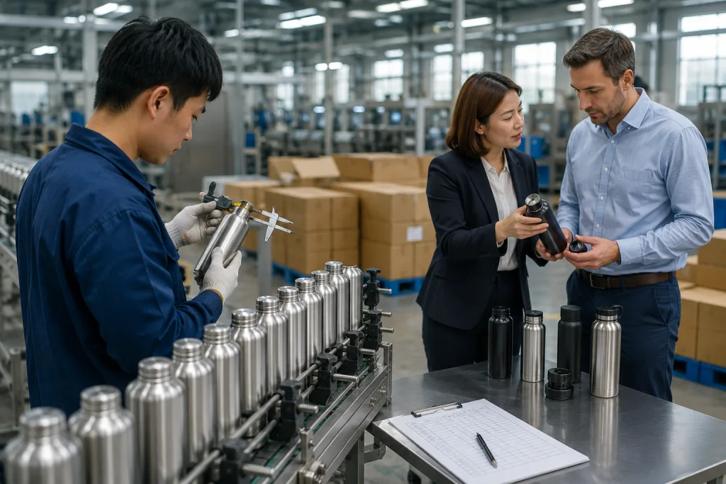 Supplier directory hydration flask: B2B buyer QC walkthrough