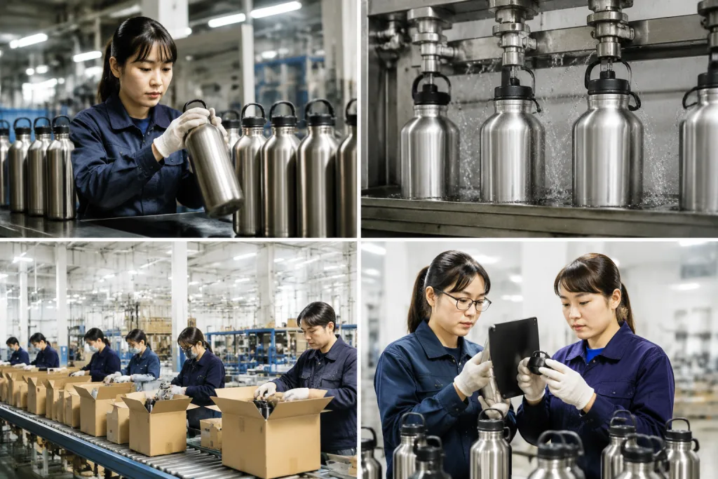 Supplier List Growler Bottle Buyer Guide: QC Failure Modes